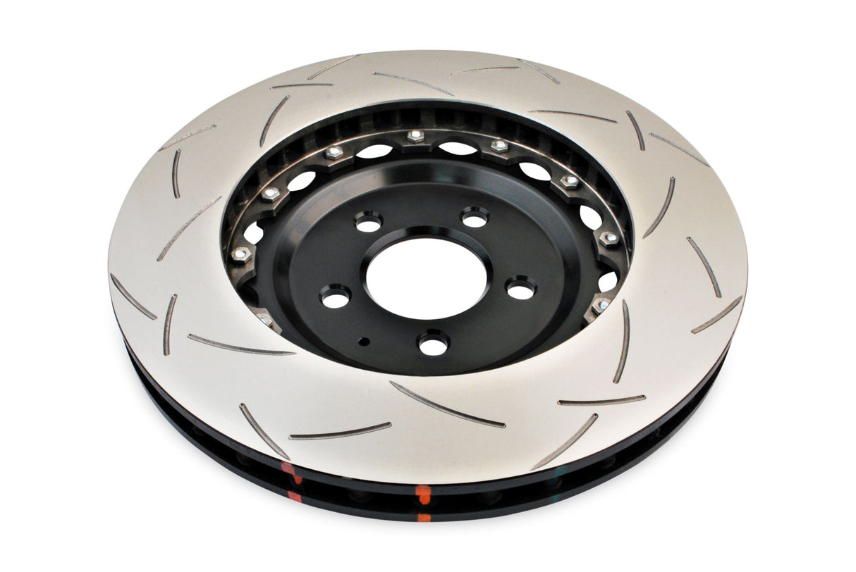 FPV BA/BF/FG 03-14 DBA 5000 2-piece Black Hat T3 Slot KP Front Disc Brake Rotors