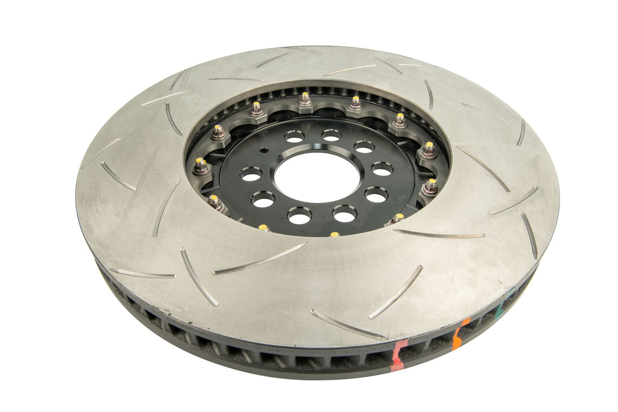 VW Golf DBA 5000 2-piece Black Hat Left Hand T3 Slot 60CV F Disc Brake Rotors