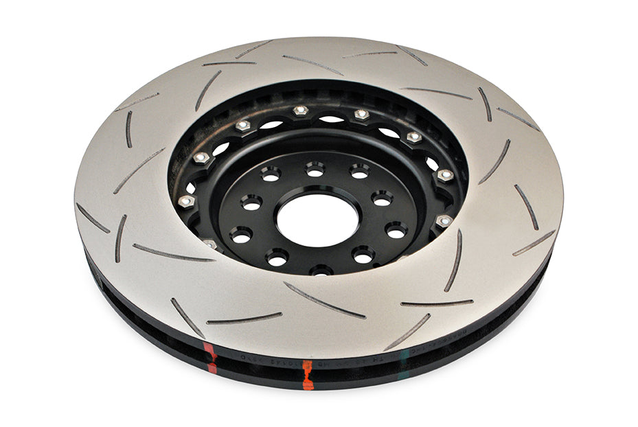 Subaru WRX STI 02-11 5000 2-piece Black Hat T3 Slot KP F DBA Disc Brake Rotors