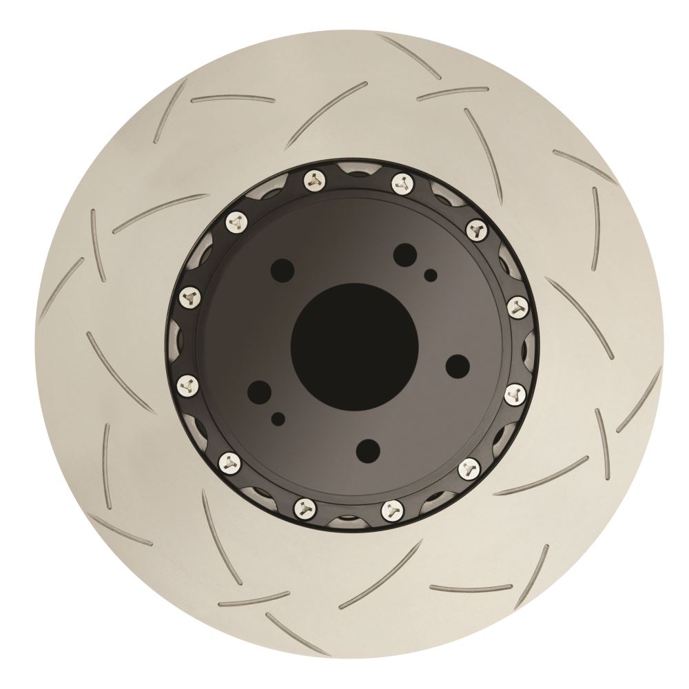 Ford Australia AU DBA 5000 2-piece Black Hat T3 Slot KP F Disc Brake Rotors