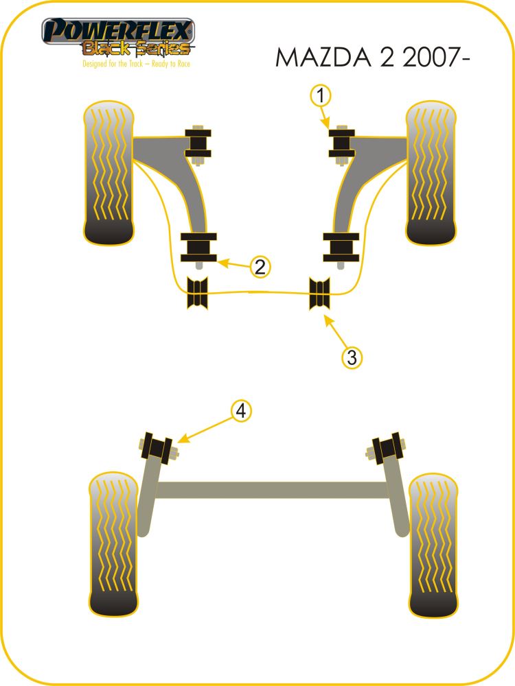Rear Beam To Chassis Bush