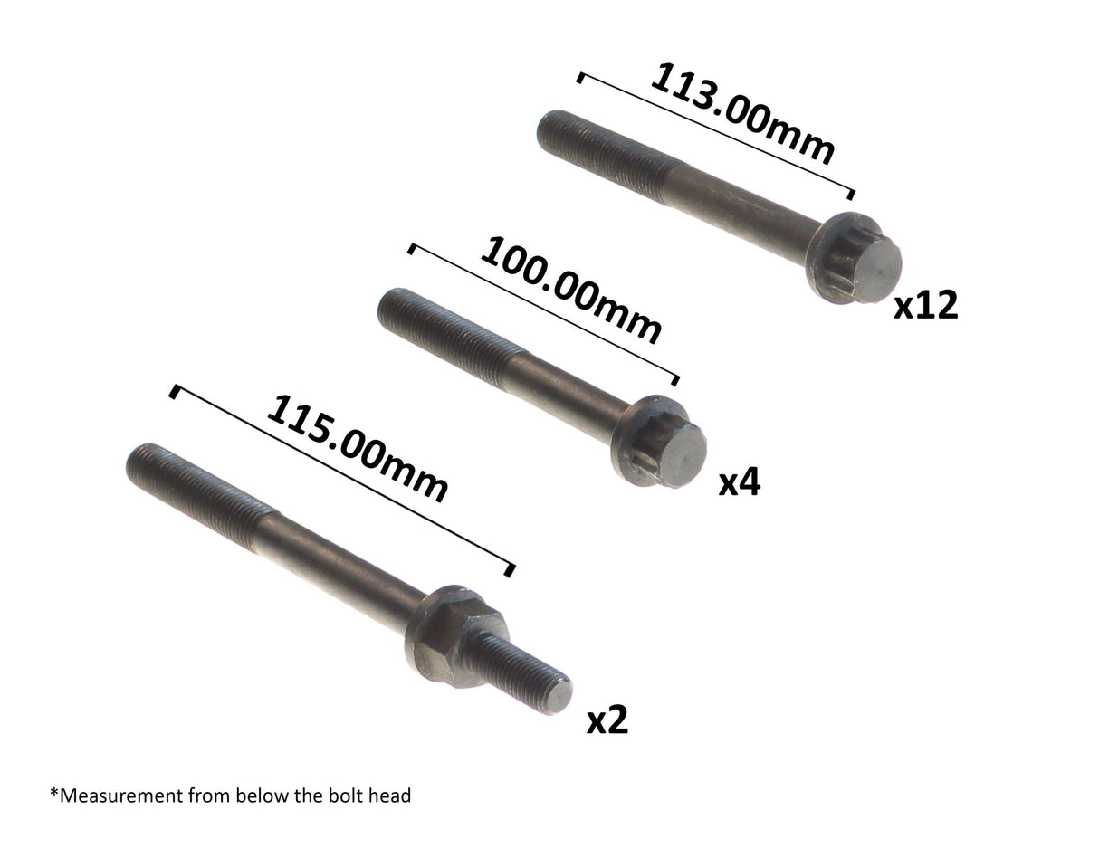 Isuzu Elf350 Permaseal Head Bolt Set
