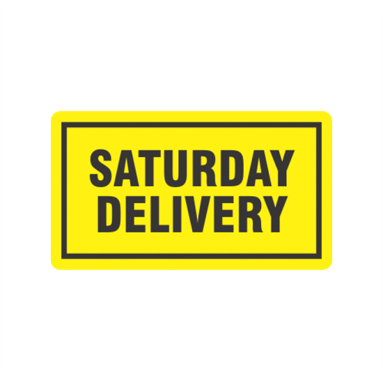 Saturday Delivery Ticket