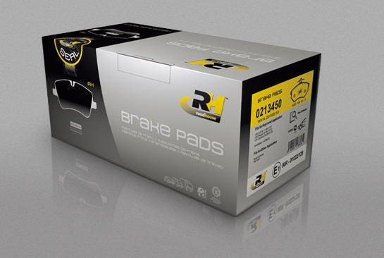 Mitsubishi Evo 5-9 Hi Temp 650 DEG Rear Brake Pads suit 2 pot Brembo caliper