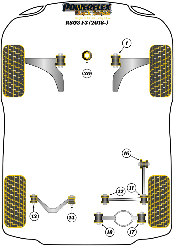 Rear Subframe Front Mounting Bush