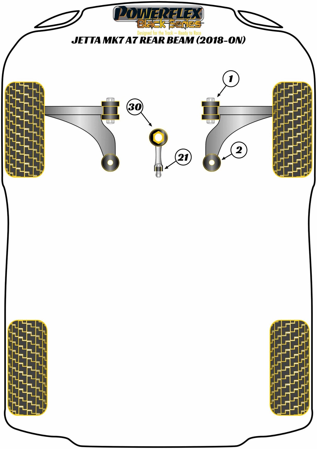 Front Wishbone Front Bush