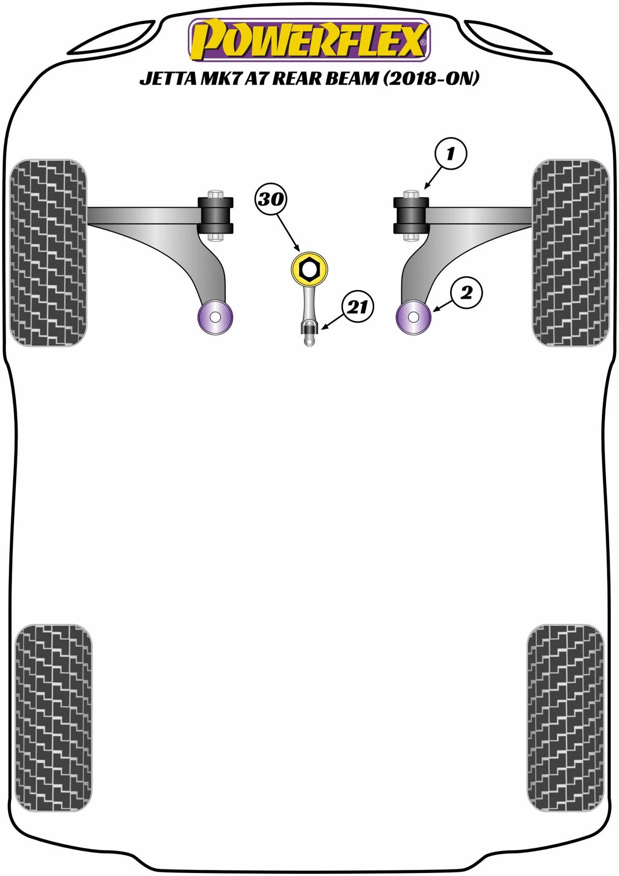 Front Wishbone Front Bush