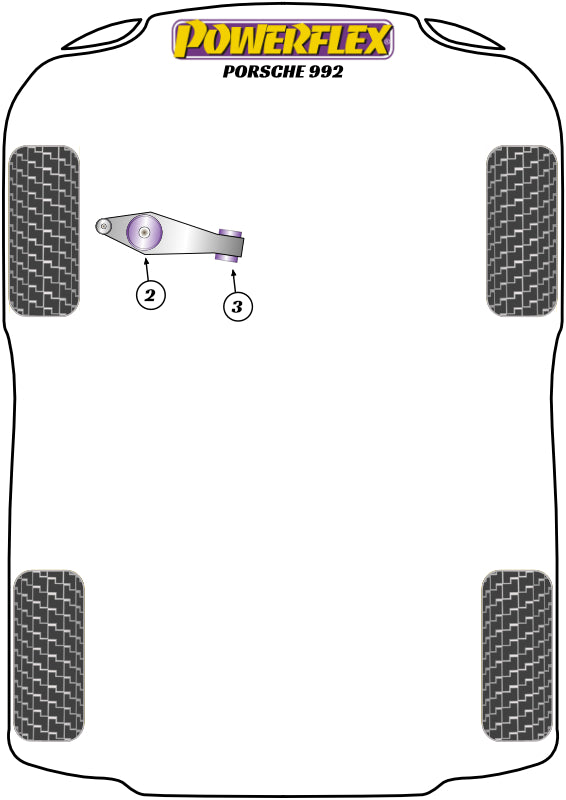 Porsche Front Track Control Arm Outer Bush