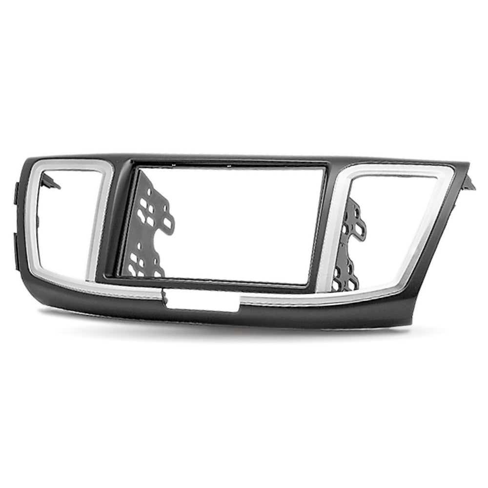 FITTING KIT HONDA ACCORD 2013 - 2018 DOUBLE DIN (MATT BLACK/SILVER) - 11-443