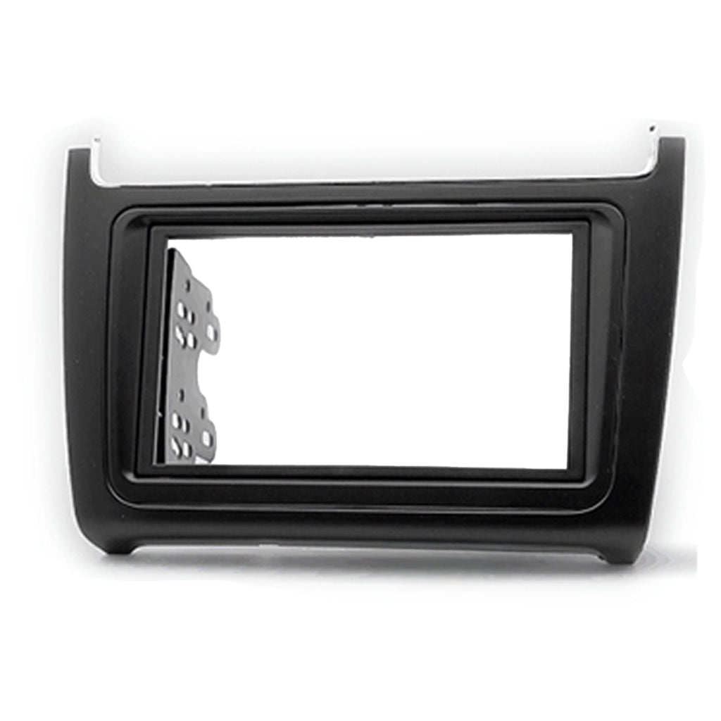 FITTING KIT VOLKSWAGEN POLO 2014 - 2019 DOUBLE DIN (BLACK) - 11-538