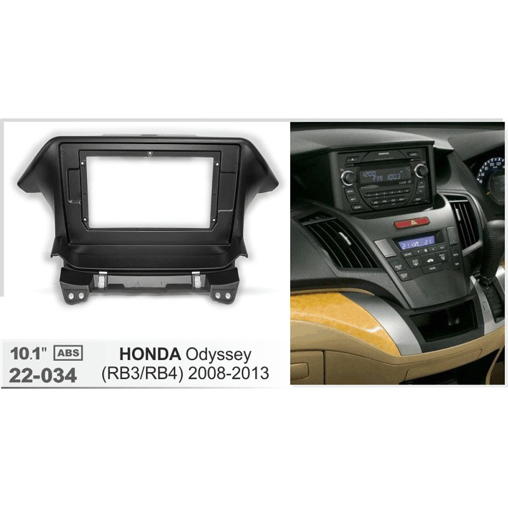 FITTING KIT 10.1" DASH HONDA ODYSSEY RB3 / RB4 2008 - 2013 FITTING KIT (BLACK) - 22-034