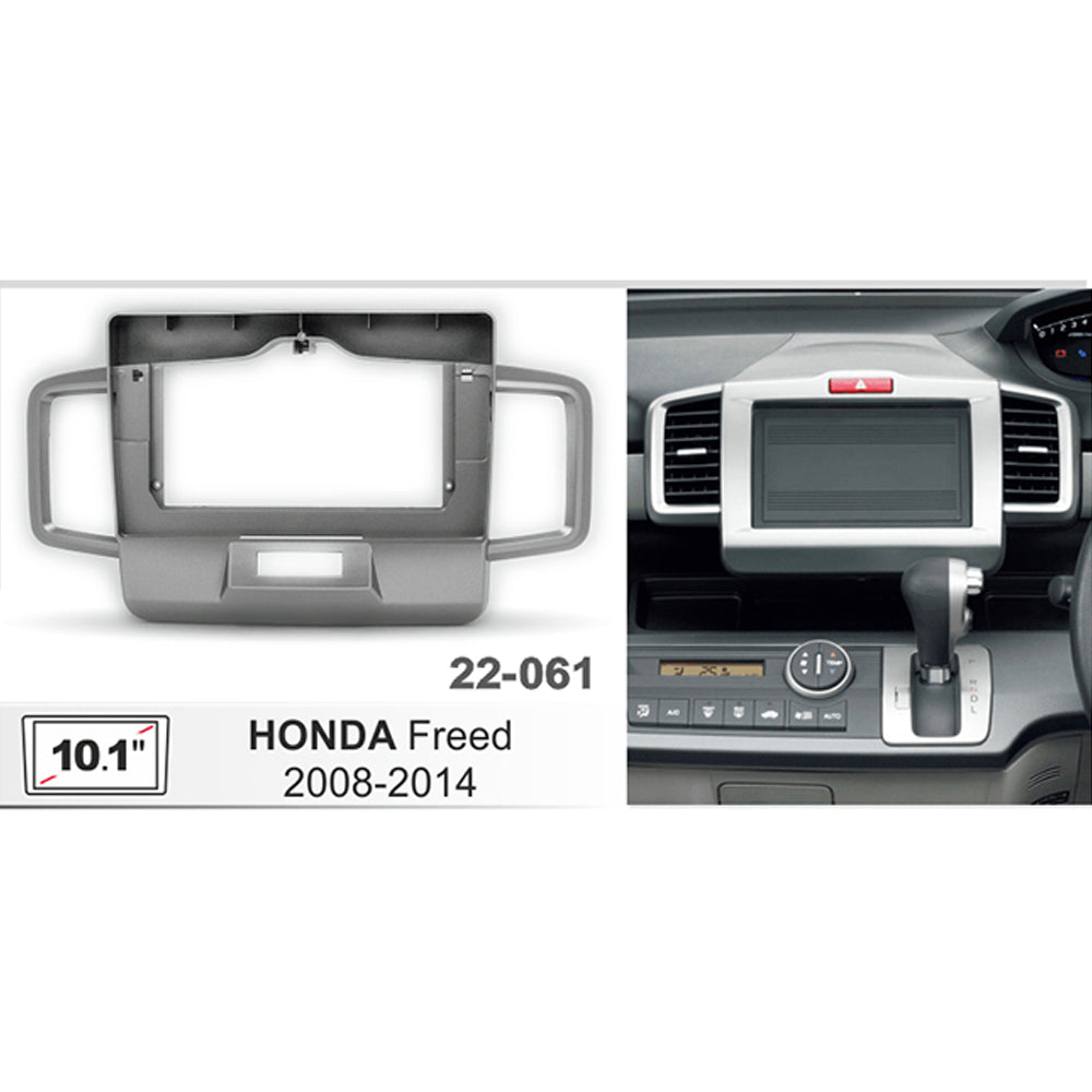 FITTING KIT 10.1" DASH HONDA FREED 2008 - 2014 (BLACK) - 22-061