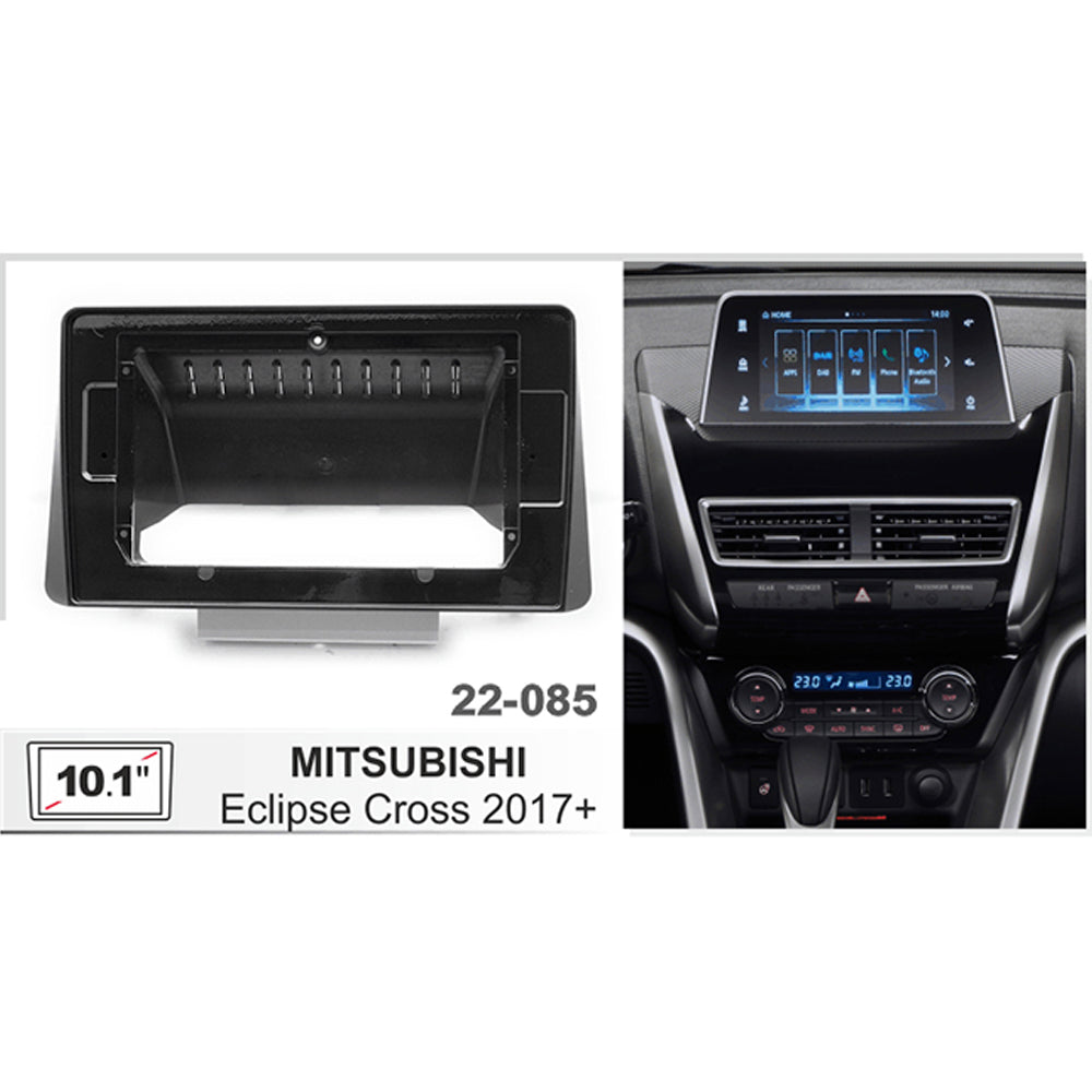 FITTING KIT 10" DASH MITSUBISHI EXLIPSE CROSS 2017 ON (GLOSS BLACK) - 22-085
