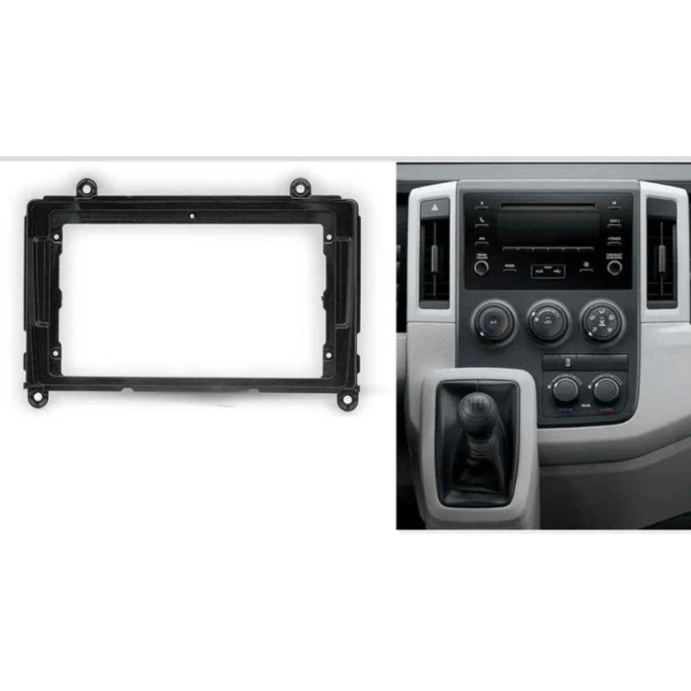 FITTING KIT 9" DASH TOYOTA HIACE GRANVIA 2019 ON (BLACK) - 22-260