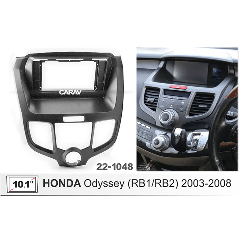 FITTING KIT 10.1" DASH HONDA ODYSSEY (RB1 , RB2) 2003 - 2008 (GREY) - 22.1048