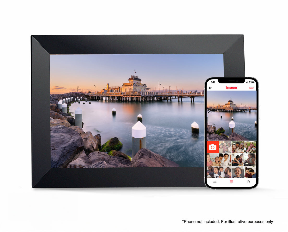 FIREFLY FRAMEO 10.1" WIFI DIGITAL PHOTO FRAME - BLACK - 777105
