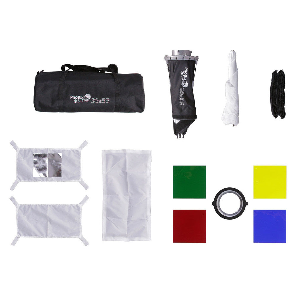 PHOTTIX G-CAPSULE SOFTBOX - 30 X 55CM - 83725