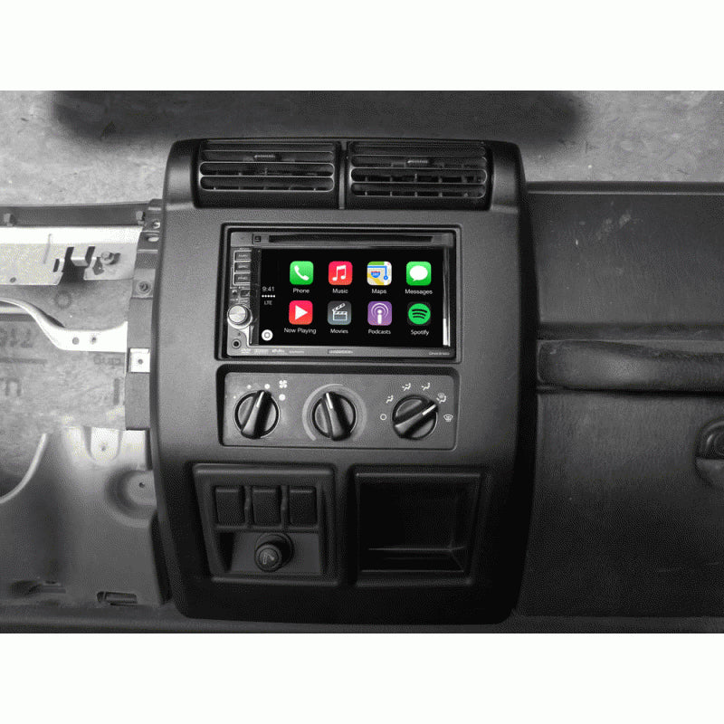 FITTING KIT JEEP WRANGLER 1997 - 2002 DOUBLE DIN FULL REPLACEMENT KIT (BLACK) - 95-6549