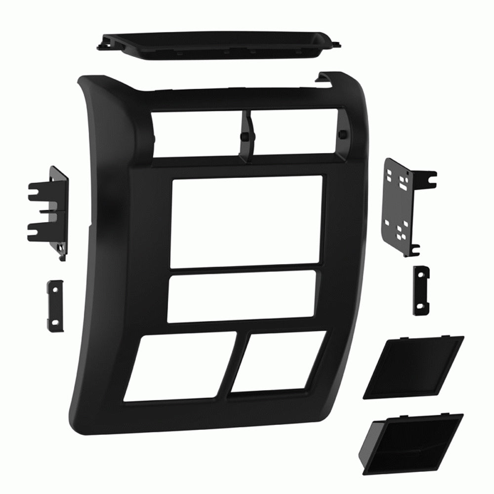 FITTING KIT JEEP WRANGLER 1997 - 2002 DOUBLE DIN FULL REPLACEMENT KIT (BLACK) - 95-6549