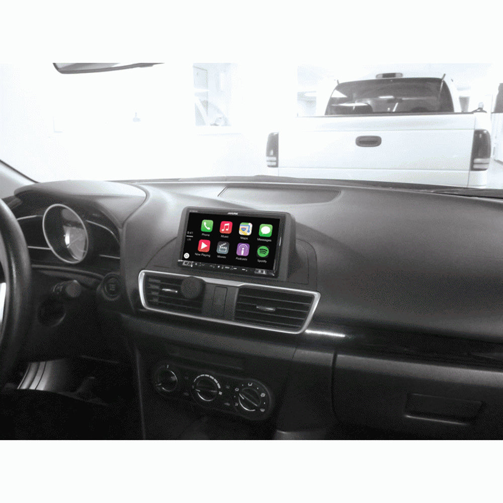 FITTING KIT MAZDA AXELA , 3 (BM) 2013 - 2018 DOUBLE DIN (BLACK) - 95-7526B