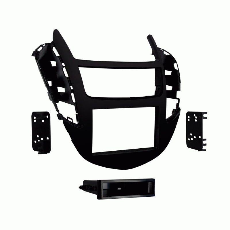 FITTING KIT HOLDEN TRAX 2013 - 2017 DOUBLE DIN (BLACK) - 99-3017B