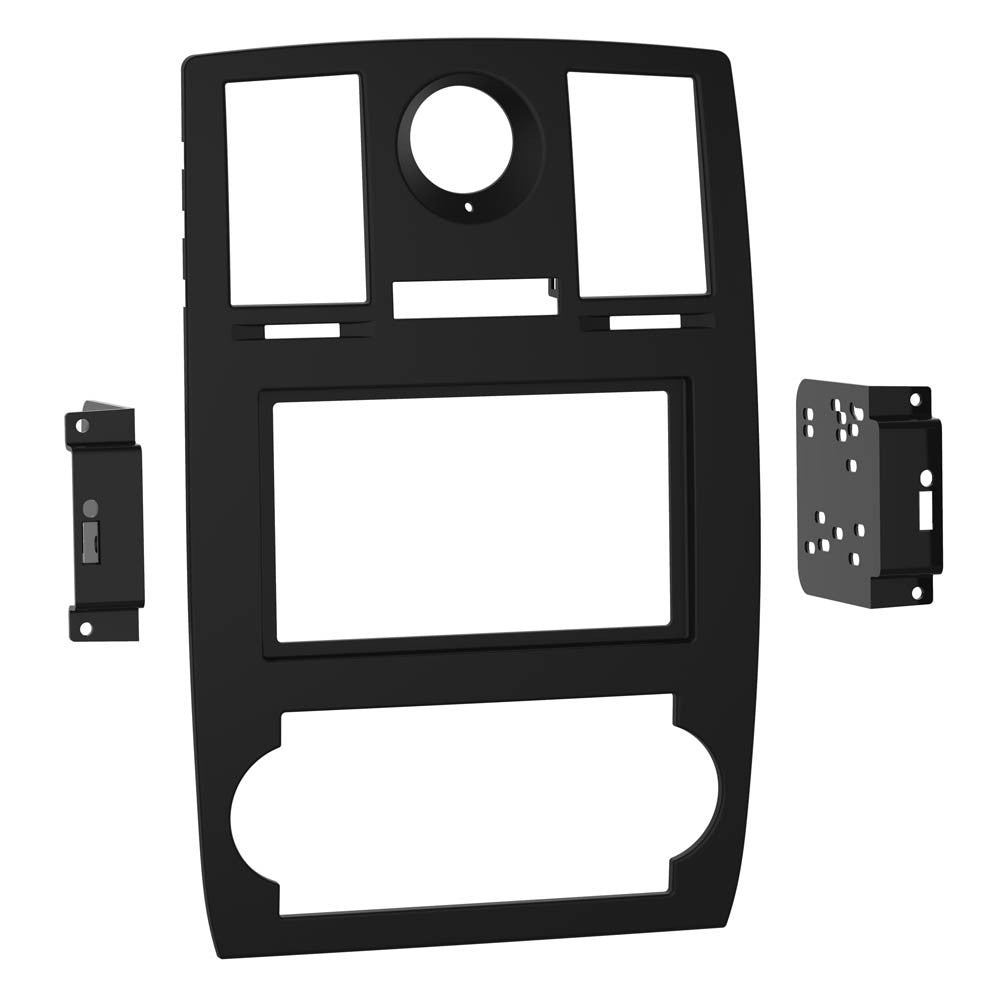 FITTING KIT CHRYSLER 300 2005-2008 DOUBLE DIN (BLACK) - 99-6550B