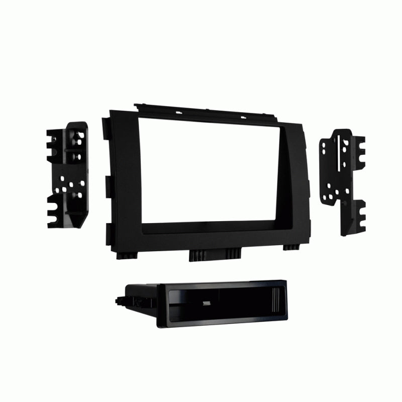 FITTING KIT KIA CARNIVAL , SEDONA 2015 - 2021 DIN & DOUBLE DIN (BLACK) - 99-7365