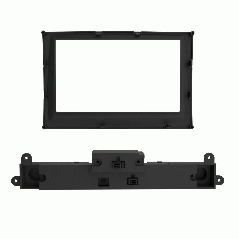 FITTING KIT KIA SPORTAGE 2017 - 2019 DIN & DOUBLE DIN (BLACK) (WITH NAVI & AMPED) - 99-7390B