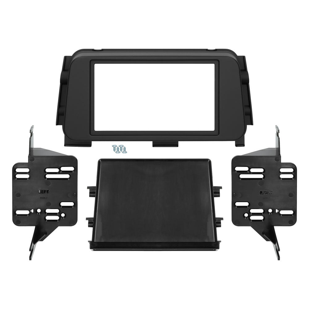 FITTING KIT 7" NISSAN KICKS VERSA 2018 - 2025 (BLACK) - 99-7636B