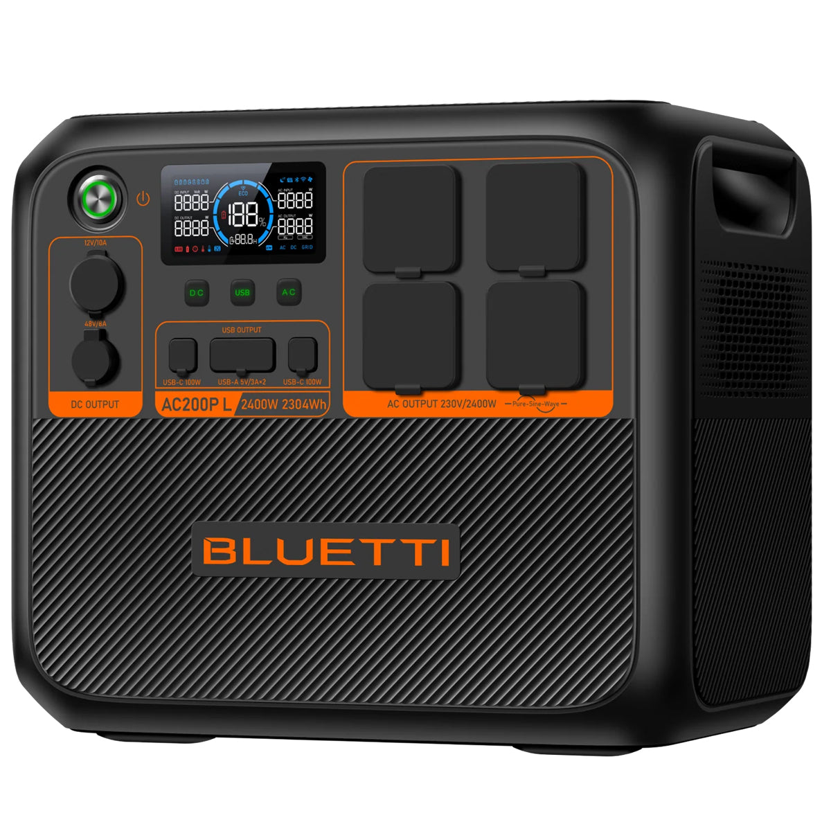 BLUETTI AC200PL PORTABLE POWER STATION | 2400W 2304WH - AC200PL
