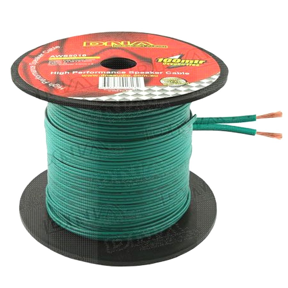 DNA CABLE 16 GAUGE SPEAKER CABLE GREEN 100MTR - AWS5016