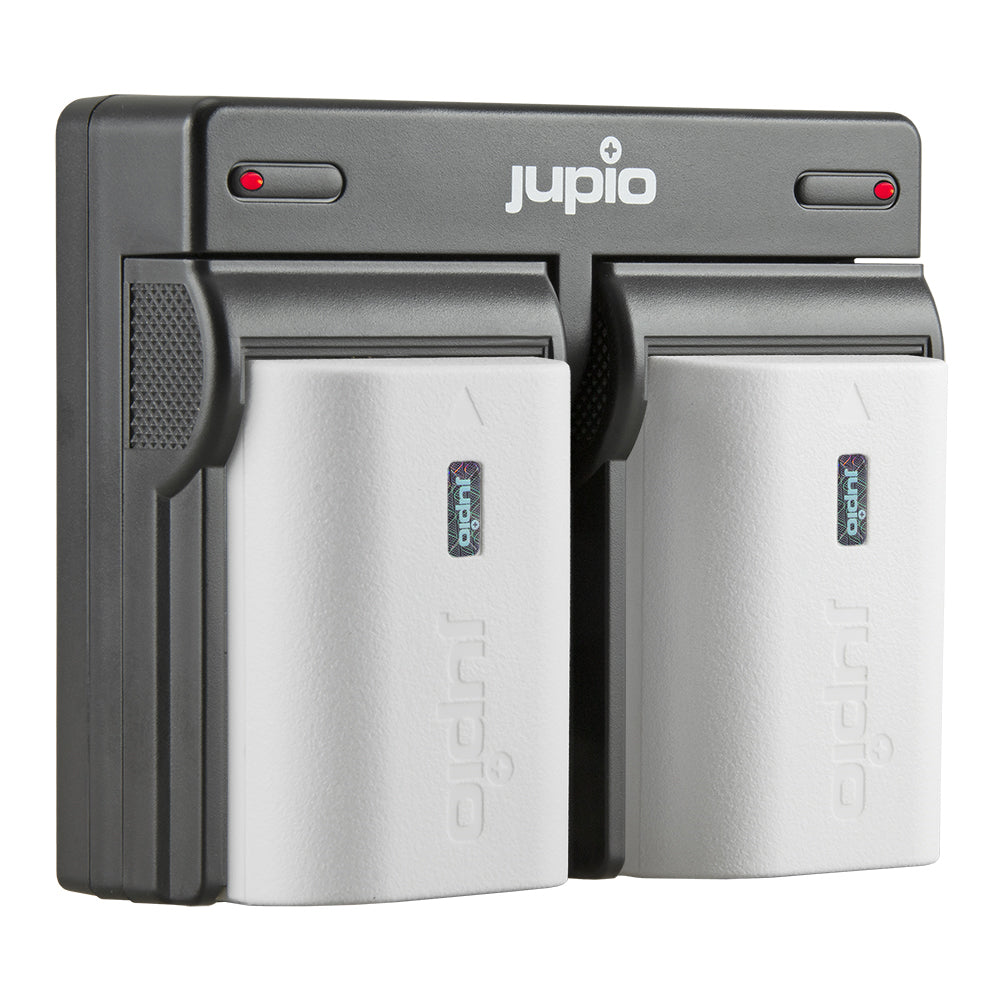 JUPIO BATTERY CHARGER KIT DUAL 2X LP-E6NH 2130MAH FOR CANON DIGITAL CAMERAS - CCA1013