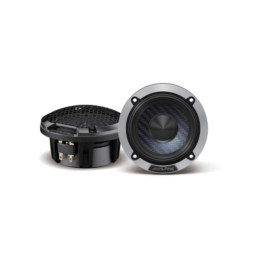 ALPINE (DP-SERIES) 3.5" MID RANGE SPEAKER 50W RMS 2-WAY - DP-35M