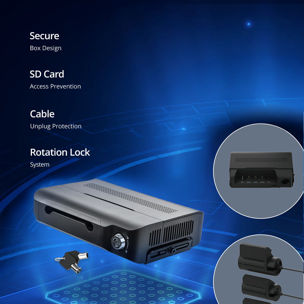 BLACKVUE DR770X BOX PRO 3-CH CAMERA SYSTEM - CENTRAL RECORD BOX + FRONT, IR 1080 HD DASHCAM 64 GB - DR770X-BOX-3CH-PRO