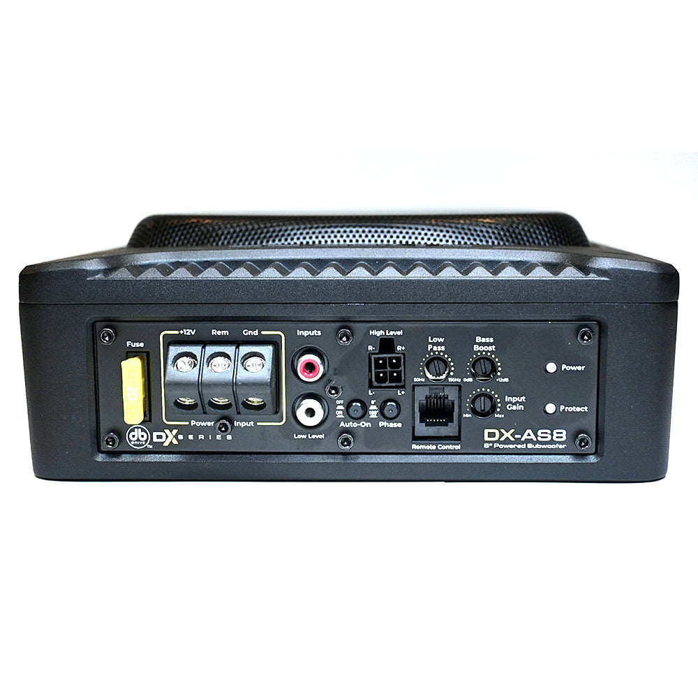 DB DRIVE 8" UNDERSEAT ACTIVE SUBWOOFER 150W RMS - DX-AS8
