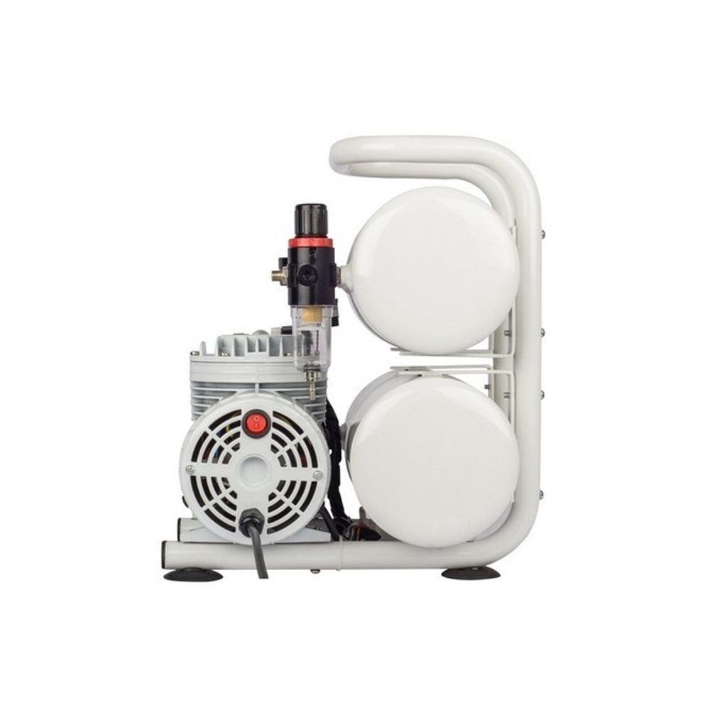 FORMULA AIRBRUSH COMPRESSOR 1/4HP WITH TWIN TANKS 7.5L - FM.ABC-TWIN