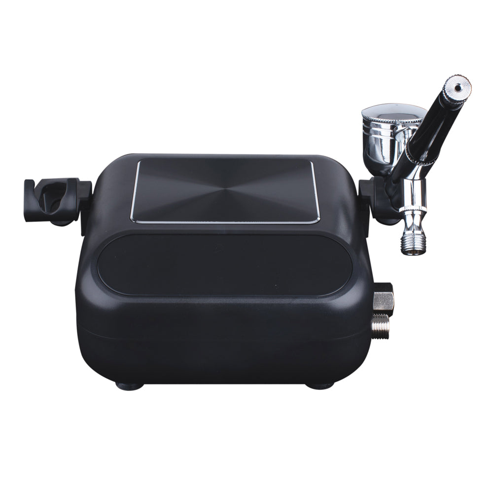 FORMULA AIRBRUSH COMPRESSOR WITH TOUCH OPERATION AND AIRBRUSH KIT BLACK - FM.ABK-TOUCH
