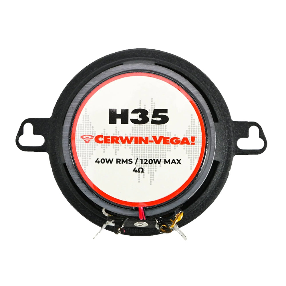 CERWIN VEGA HED SERIES 2 WAY 3.5" COAXIAL SPEAKERS 250W PAIR - H35