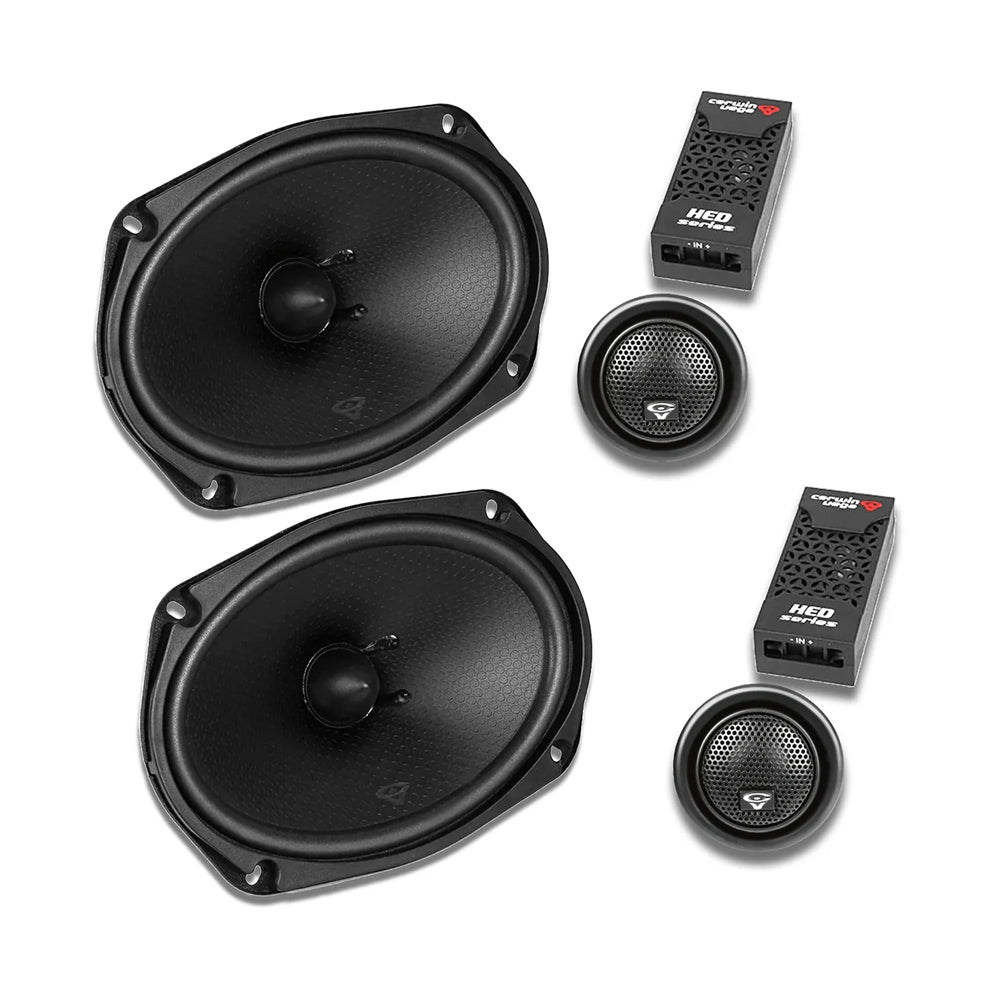 CERWIN VEGA HED SERIES 2 WAY 6X9" COMPONENT SPEAKERS 400W PAIR - H69C
