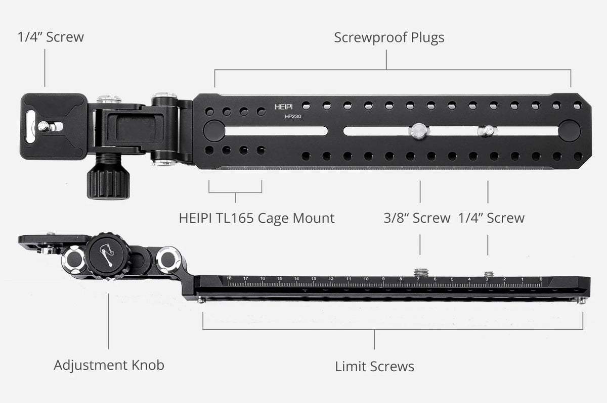 HEIPI VISION SUPER TELEPHOTO LENS PLATE - HP230
