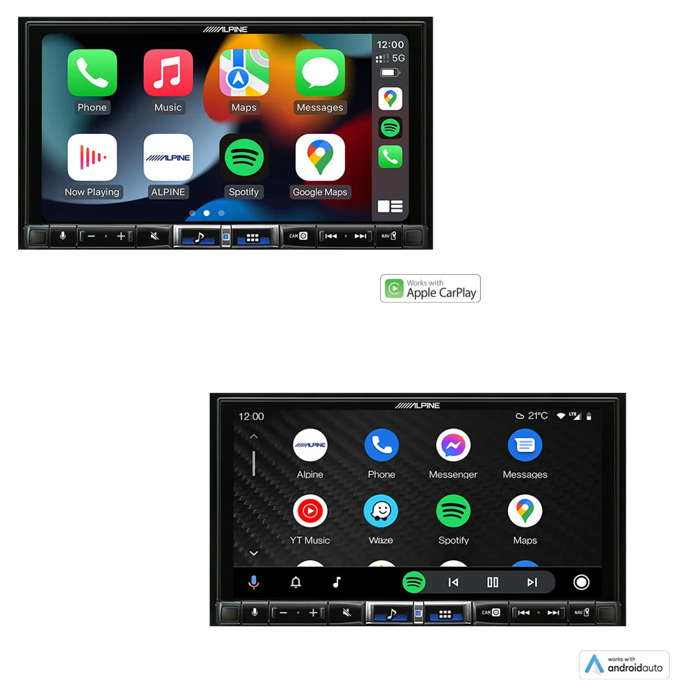 ALPINE HALO HEAD UNIT 7" WIRELESS CARPLAY & WIRELESS ANDROID AUTO - ILX-507A