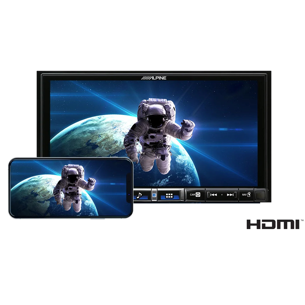 ALPINE HALO HEAD UNIT 7" WIRELESS CARPLAY & WIRELESS ANDROID AUTO - ILX-507A