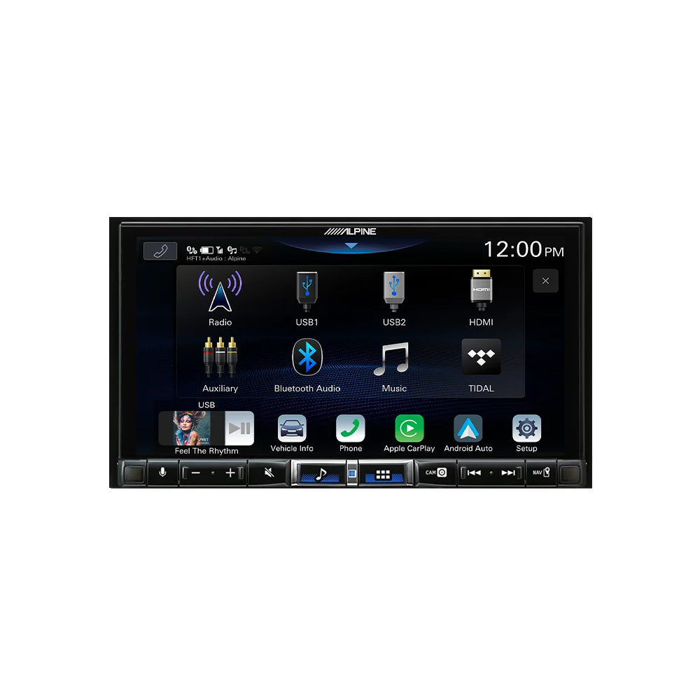 ALPINE HALO HEAD UNIT 7" WIRELESS CARPLAY & WIRELESS ANDROID AUTO - ILX-507A