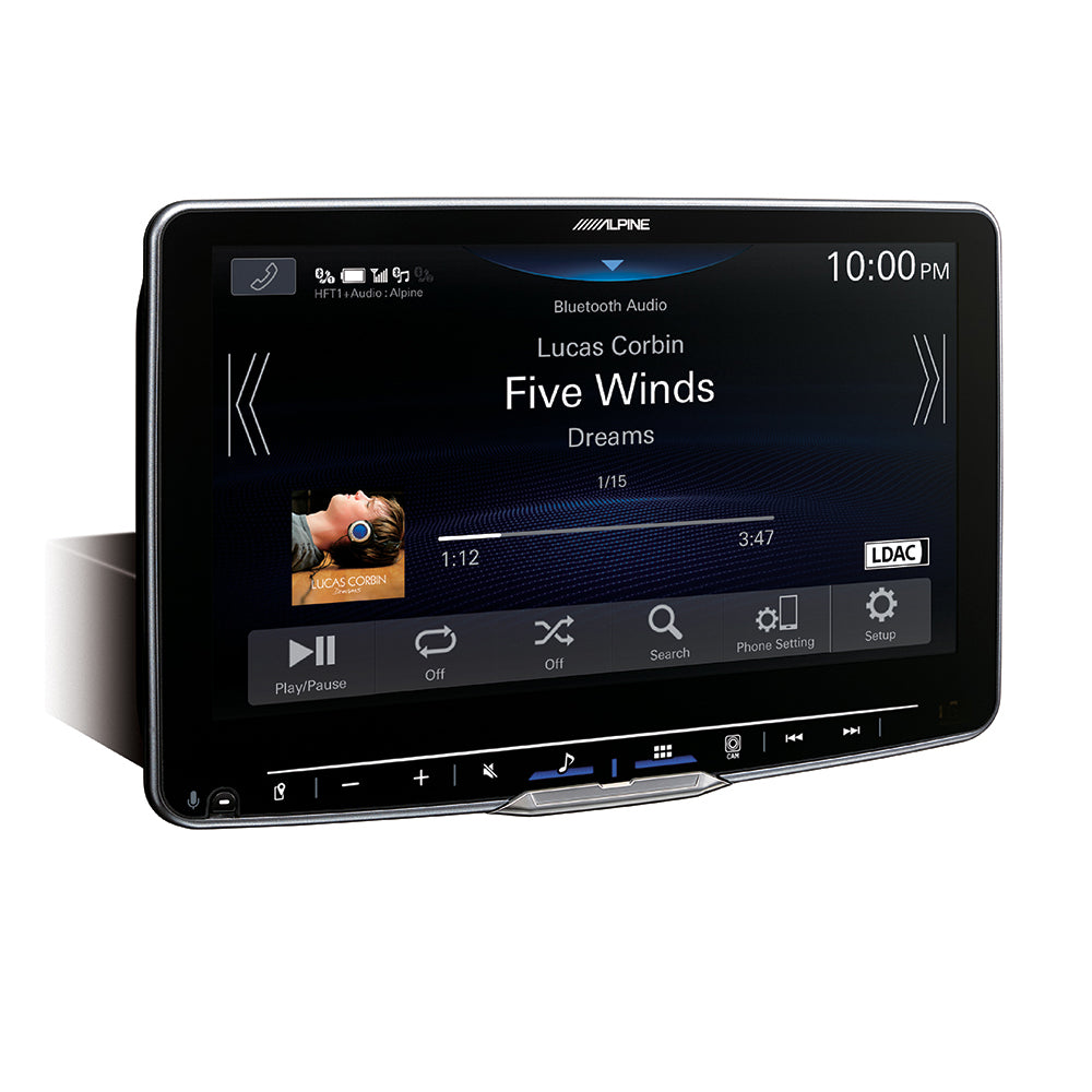 ALPINE HALO HEAD UNIT 9" WIRELESS CARPLAY & WIRED ANDROID AUTO - ILX-F509E