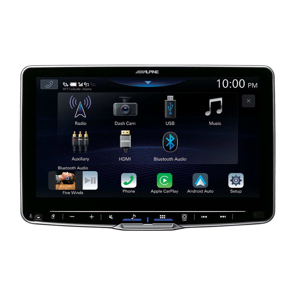ALPINE HALO HEAD UNIT 11" WIRELESS CARPLAY & WIRED ANDROID AUTO - ILX-F511