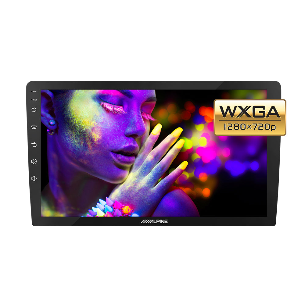 ALPINE HEAD UNIT 9" MIRROR LINK MULTIMEDIA RECEIVER WITH ALPINE OS (RAM4/64GB)NEW - INE-AW409S 9 4/64GB