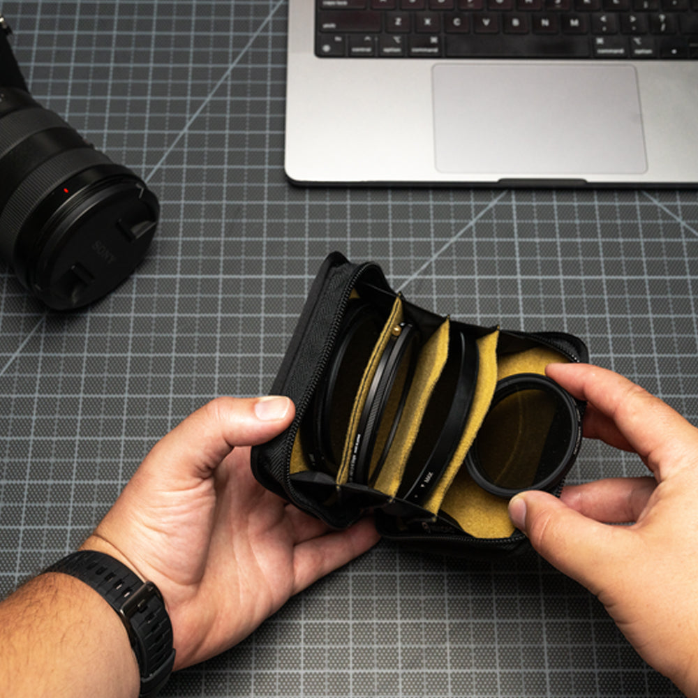 WANDRD LENS FILTER CASE DALLOL YELLOW - LFC-DY-1