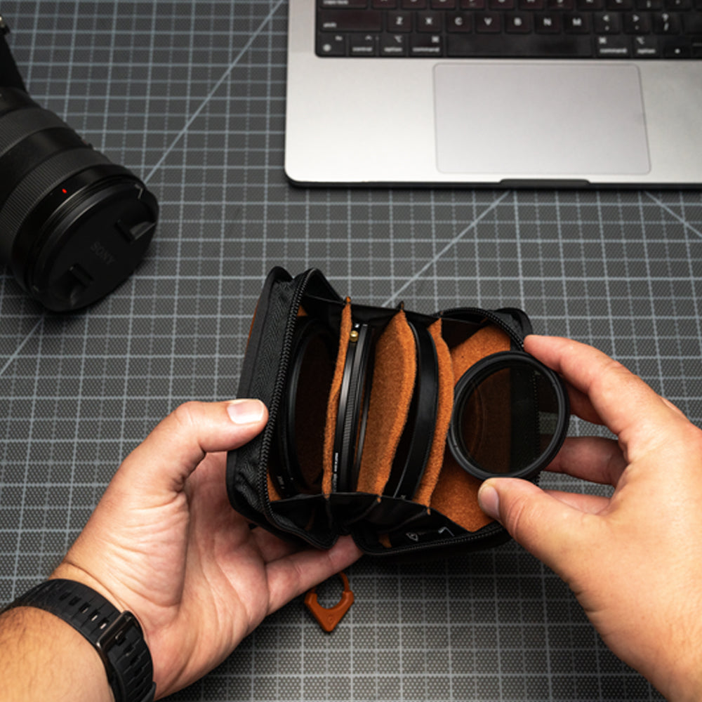 WANDRD LENS FILTER CASE SEDONA ORANGE - LFC-SO-1