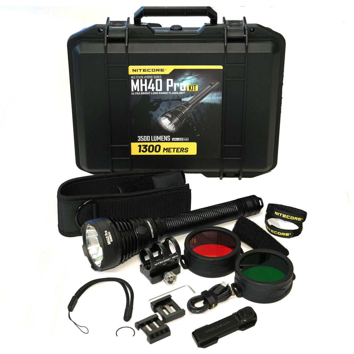 NITECORE MH40 PRO 3500 LUMEN HUNTING KIT WITH GM02 PRO - MH40PROKIT
