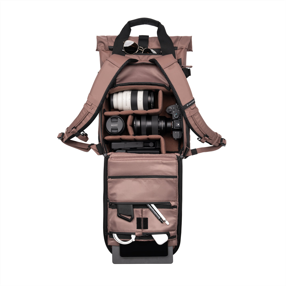WANDRD PRVKE V4 15L PHOTO BUNDLE CAMERA BACKPACK ATACAMA CLAY - PK15-AC-PB-4